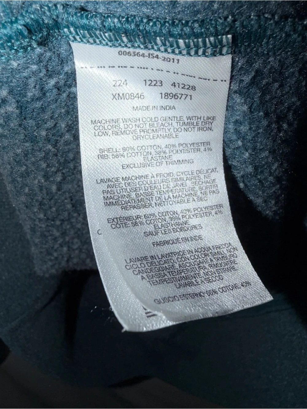 Columbia Men’s XXL Gray Quarter Zip Fleece Pullover Sweatshirt Outdoor